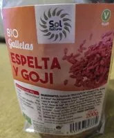 Mängden socker i bio galletas espelta y goji