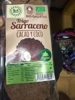 Mängden socker i Galletas trigo sarraceno, cacao y coco
