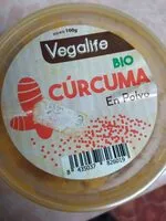 Mängden socker i Cúrcuma en polvo