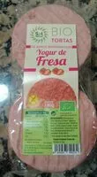 Mängden socker i tortas de arroz bañadas con yogur de fresa