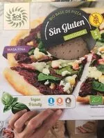 Mängden socker i Bio base de pizza Sol Natural