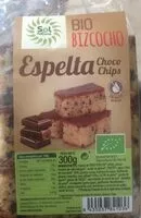 Mängden socker i Bizcocjo espelta choco chips