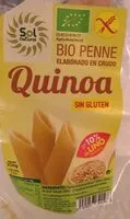 Mängden socker i Bio penne quinoa