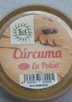 Mängden socker i Cúrcuma en polvo