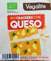 Mängden socker i Biocrackers con queso
