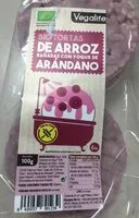 Mängden socker i Tortita de arroz con yogur de arándano