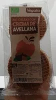 Mängden socker i Obleas con crema de avellana