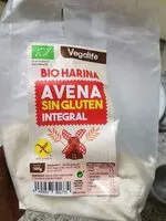 Mängden socker i Bio harina avena sin gluten integral