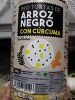 Mängden socker i Bio tortas de arroz negro con cúrcuma
