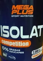 Mängden socker i Isolat competition