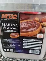 Mängden socker i Harina de avena sabor nutella