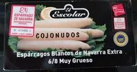 Mängden socker i Espárragos Blancos de Navarra Extra