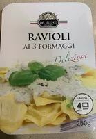Mängden socker i Ravioli Al 3 Formaggi