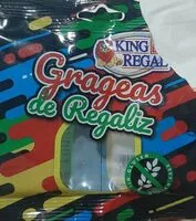 Mängden socker i Grageas de regaliz