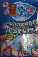 Mängden socker i Corazones espuma