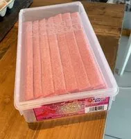 Mängden socker i Rubans Acidulés Fraise