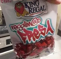 Mängden socker i regalimas