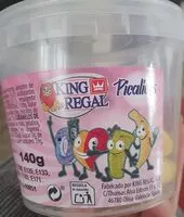 Mängden socker i Picalines