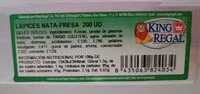 Mängden socker i Lápices nata-fresa 200u