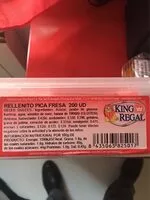 Mängden socker i Rellenito pica fresa