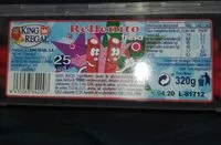 Mängden socker i Rellenitos de fresa