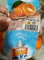 Mängden socker i Naranja Valenciana