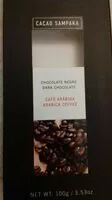 Mängden socker i Chocolate Negro café arabiga