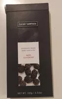 Mängden socker i Chocolate negro con mora