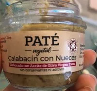Mängden socker i Pate vegetal calabacín con nueces