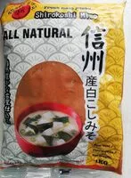 Mängden socker i Shirokoshi miso