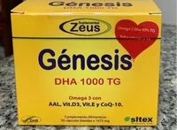 Mängden socker i Genesis DHA 1000 TG