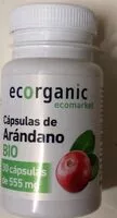 Mängden socker i Cápsuls de arándano