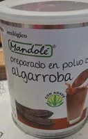 Mängden socker i Preparado en polvo de algarroba
