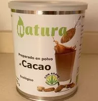 Mängden socker i Prepaeado en polvo al cacao