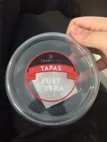 Mängden socker i Snacks fuet extra