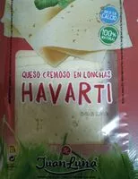Mängden socker i Queso Havarti