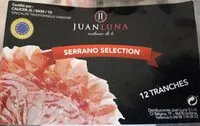 Mängden socker i Jambon serrano