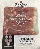 Mängden socker i Paleta de cebo ibérico