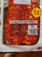 Mängden socker i Chorizo de cebo ibérico
