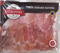 Mängden socker i Jamón Natural  extrafino