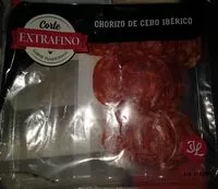 Mängden socker i Chorizo de cebo Ibérico