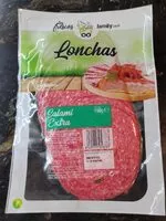 Mängden socker i Salami extra