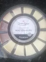 Mängden socker i Tabla de quesos nacionales