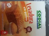 Mängden socker i Levadura en polvo