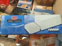 Mängden socker i Gelato cremoso nata