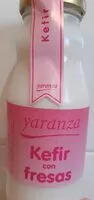 Mängden socker i Kéfir con fresas