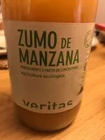 Mängden socker i Zumo de manzana