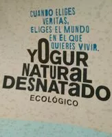 Mängden socker i Yogur natural desnatado
