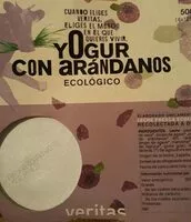 Mängden socker i Yogur con arándanos ecológico