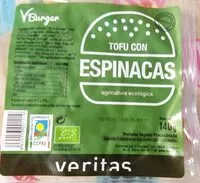 Mängden socker i Vburger Tofu con espinacas